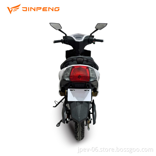 JINPENG 2023 Fast Speed Lead Acid Battery Electric Motorcycle with High Quality Electric Motorcycle with Pedals for Passenger